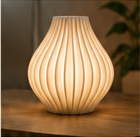 Ribbed lamp